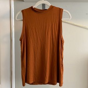 Daily ritual woman’s tank | copper / rust color